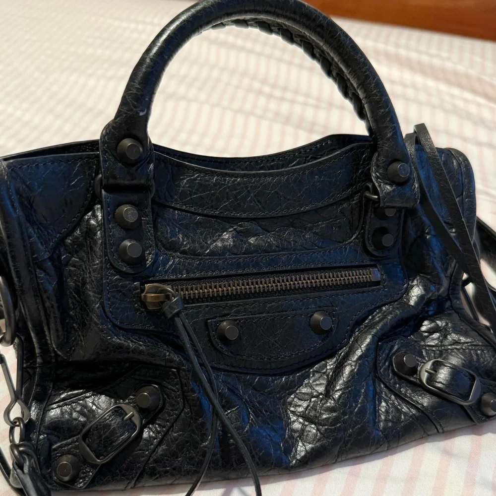 Balenciaga Black Classic City Mini